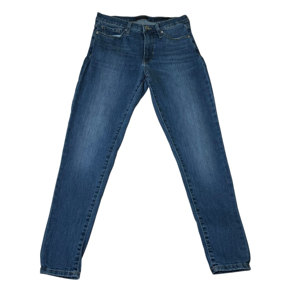 Banana‎ Republic Premium Denim Curvy Skinny Blue Jeans Mid Rise Size 27